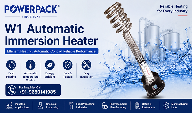 W1 Automatic Immersion Heater Buying Guide: How It Works, Advantages, and Applications